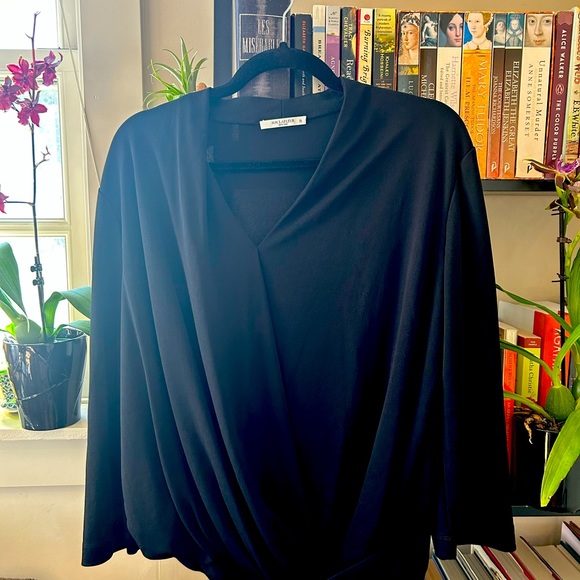 MM La Fleur The Denueve Top in Black Size XL - Picture 2 of 4